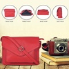 image:imageOzora Genuine Leather Crossbody Purse for Women Shoulder BagRed Ndm
