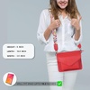 image:imageOzora Genuine Leather Crossbody Purse for Women Shoulder BagRed Ndm W3