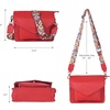 image:imageOzora Genuine Leather Crossbody Purse for Women Shoulder BagRed Ndm W3