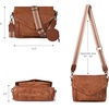 image:imageOzora Genuine Leather Crossbody Purse for Women Shoulder BagTan Coin Web
