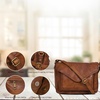 image:imageOzora Genuine Leather Crossbody Purse for Women Shoulder BagTan Wash