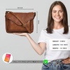 image:imageOzora Genuine Leather Crossbody Purse for Women Shoulder BagTan Wash