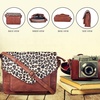 image:imageOzora Genuine Leather Crossbody Purse for Women Shoulder BagTan Wash Cheetah