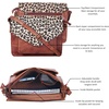 image:imageOzora Genuine Leather Crossbody Purse for Women Shoulder BagTan Wash Cheetah