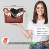 image:imageOzora Genuine Leather Crossbody Purse for Women Shoulder BagTan Wash Spotted