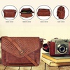 image:imageOzora Genuine Leather Crossbody Purse for Women Shoulder BagTan Weaving