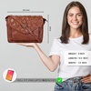 image:imageOzora Genuine Leather Crossbody Purse for Women Shoulder BagTan Weaving Large
