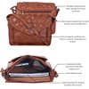 image:imageOzora Genuine Leather Crossbody Purse for Women Shoulder BagTan Weaving Large