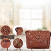 image:imageOzora Genuine Leather Crossbody Purse for Women Shoulder BagTan Weaving Large