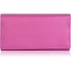 image:imageOzora Handmade Bifold Premium Leather Slim Wallet with RFID Protection Card Holders and ID Window for WomenFuchsia Floater