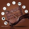 image:imageOzora Multi Pockets Handmade Leather Crossbody Handbags amp Sling Bag for Men amp Women with Detachable HolsterBrownw
