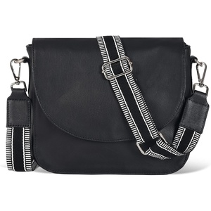 image:imageOzora Genuine Leather Crossbody Bag for Women Adjustable StrapBlack Ndm W2