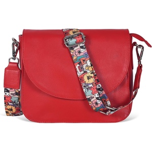 image:imageOzora Genuine Leather Crossbody Bag for Women Adjustable StrapRed Ndm W3