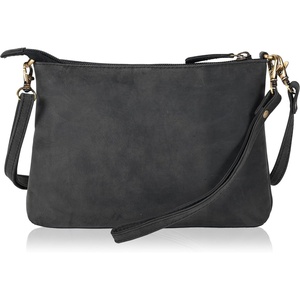image:imageOzora Leather Small Crossbody Purses for Women Mini Travel Purse with Adjustable Strap Leather Wristlet PursesBlack Hunter
